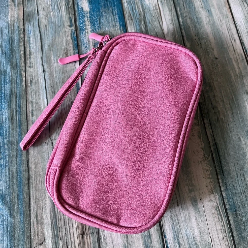 Pink Electronic Case Wristlet